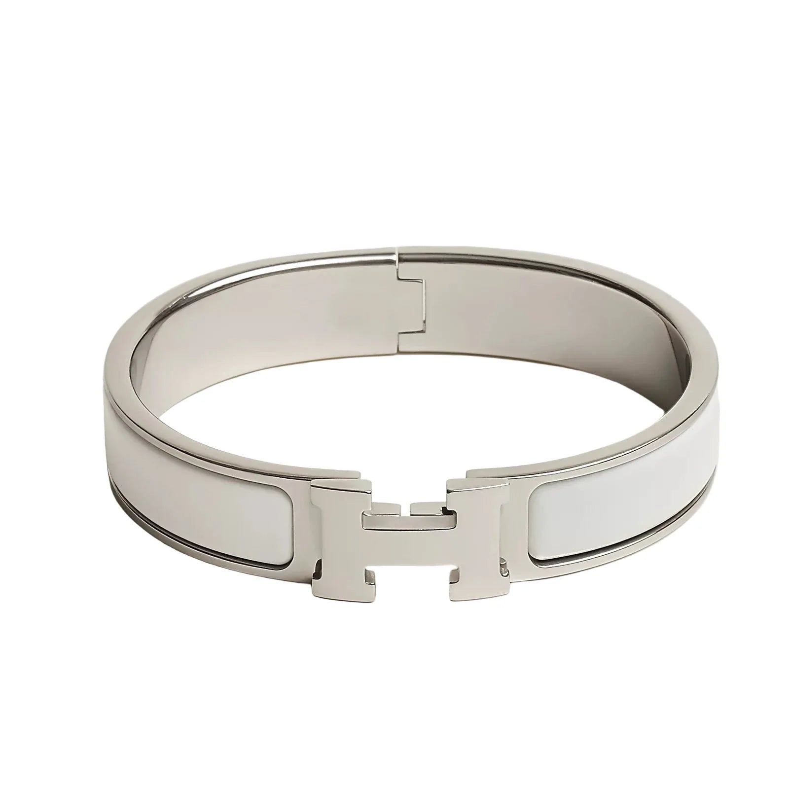 Clic H Armreif Silber