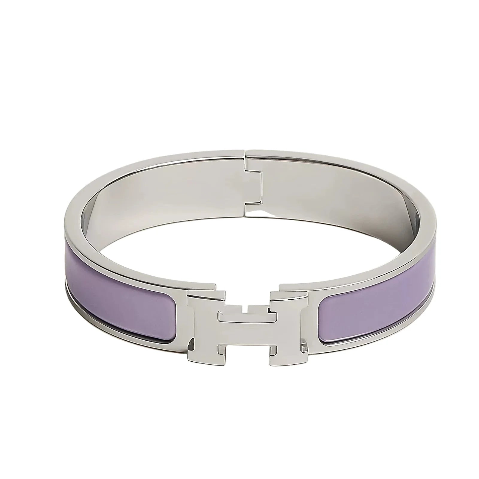 Clic H Armreif Silber