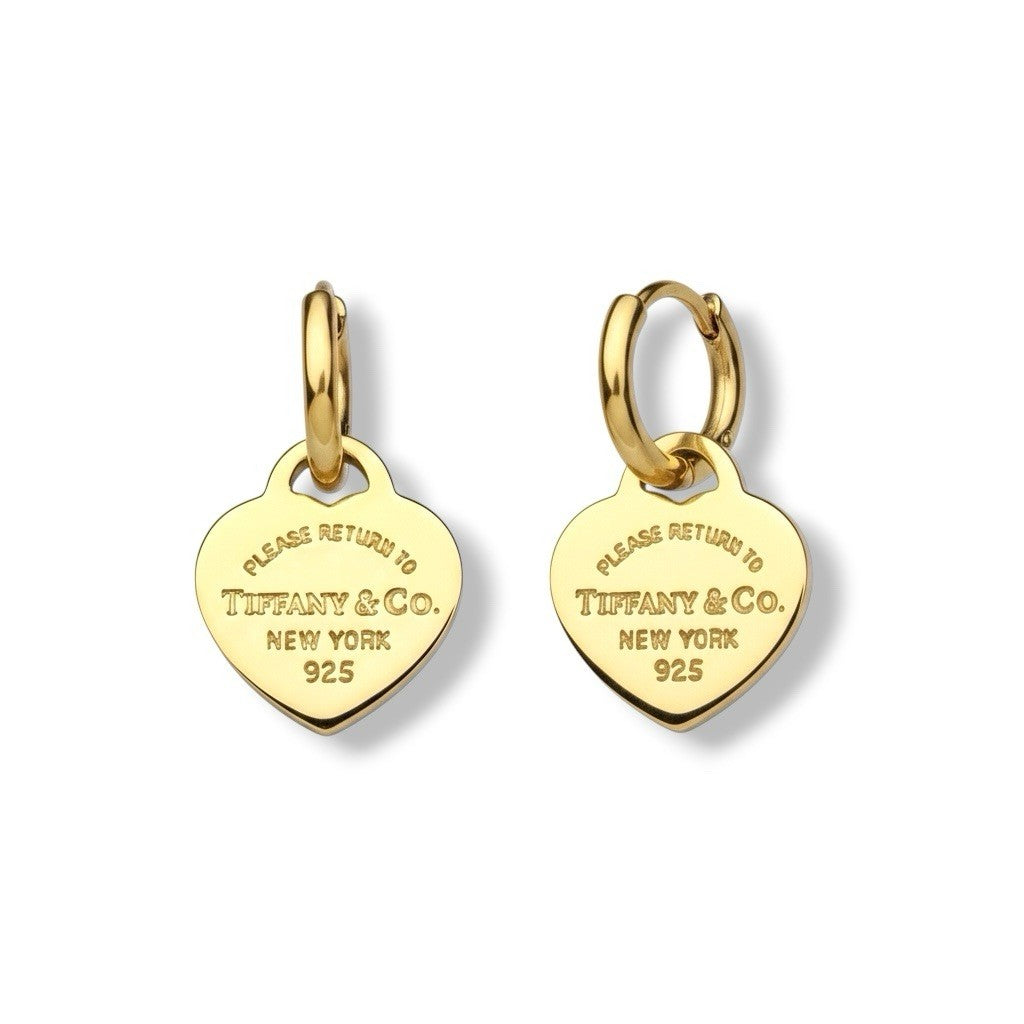 Tiffany Herz Ohrringe